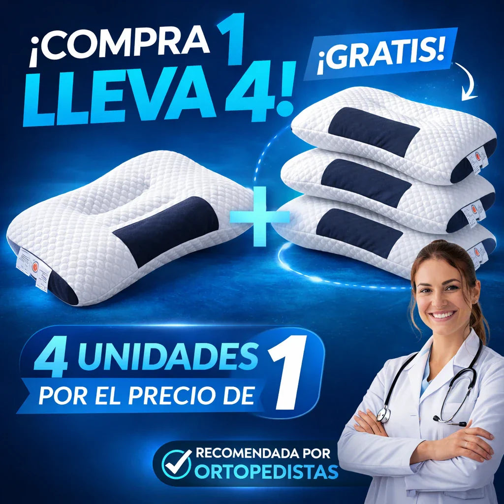 Almohadas Ortopédicas TechConfort® Oferta de Liquidación